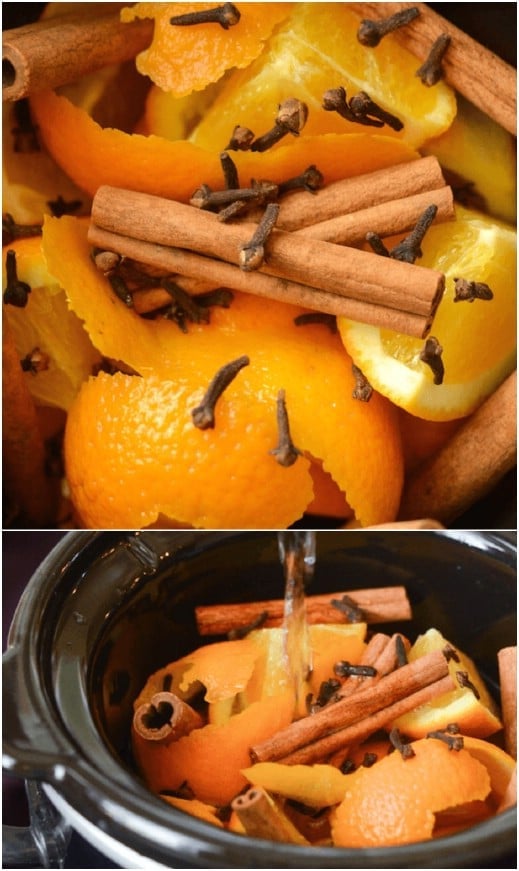Orange And Cinnamon Slow Cooker Potpourri