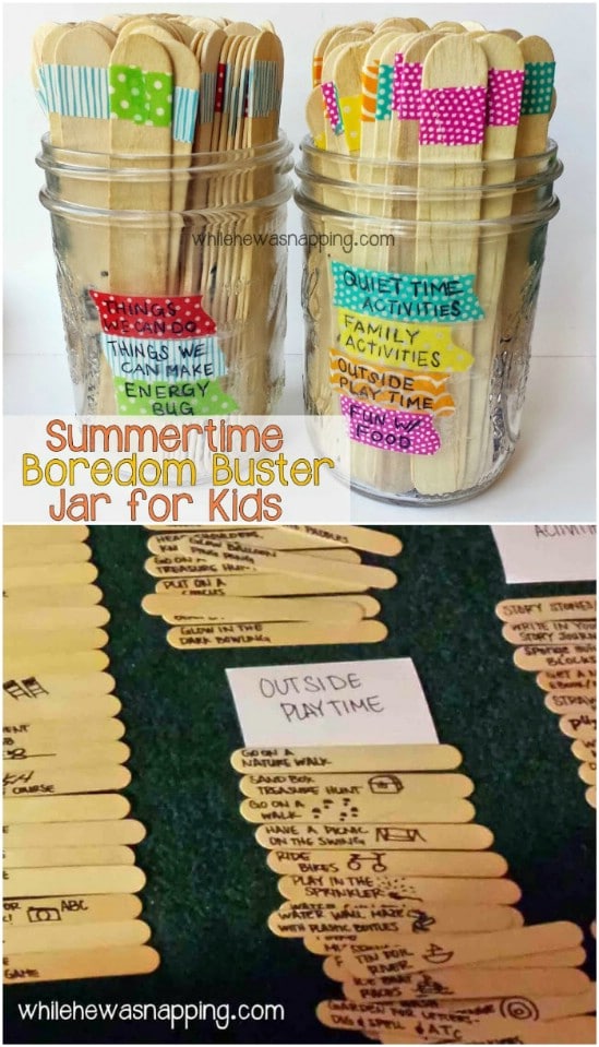 Cute Idea – Summer Boredom Buster Popsicle Sticks