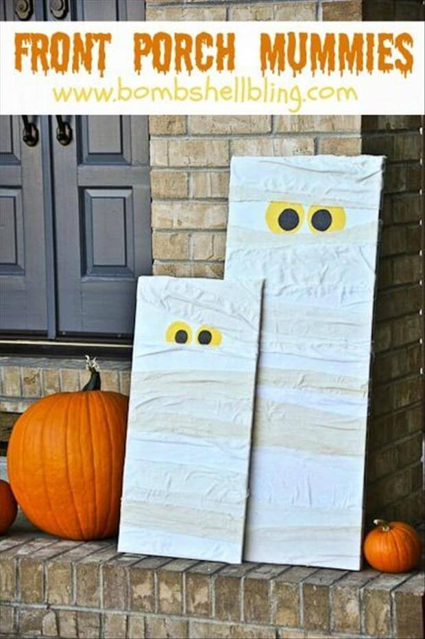 Please Stop and Play With Us | Scary DIY Halloween Porch Decoration Ideas | vintage halloween porch