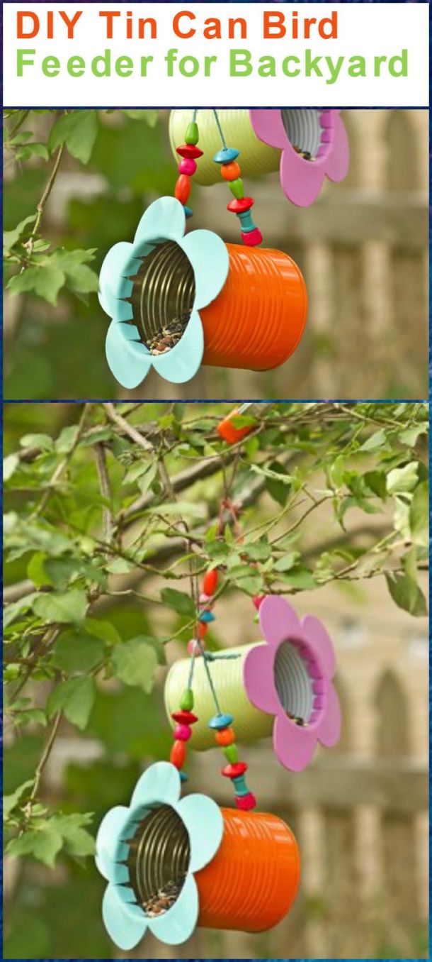 Summer DIY Projects: 15 Easy Homemade Bird Feeders - Homemade Bird Feeders, diy Bird Feeders, bird feeders, bird