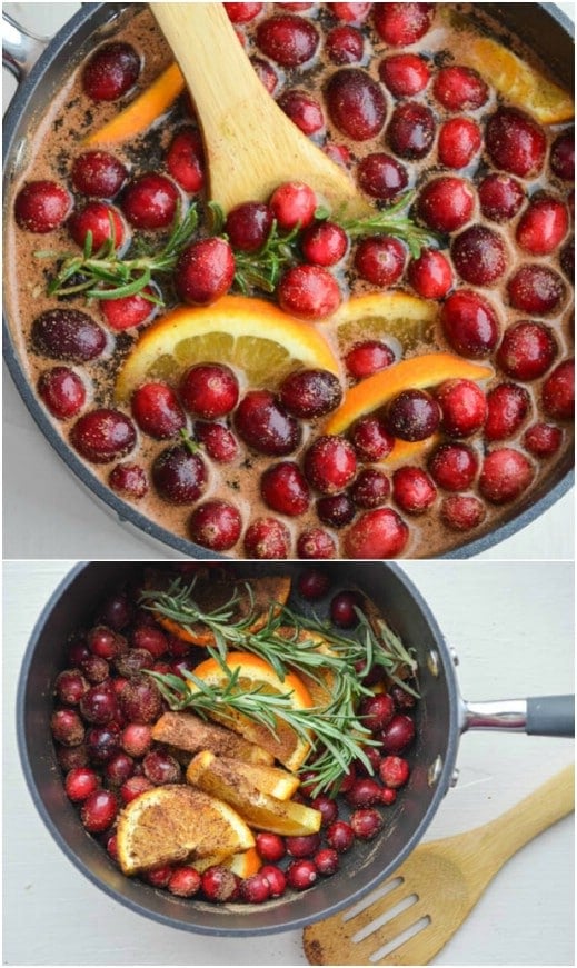Homemade Cinnamon And Cranberry Simmering Potpourri