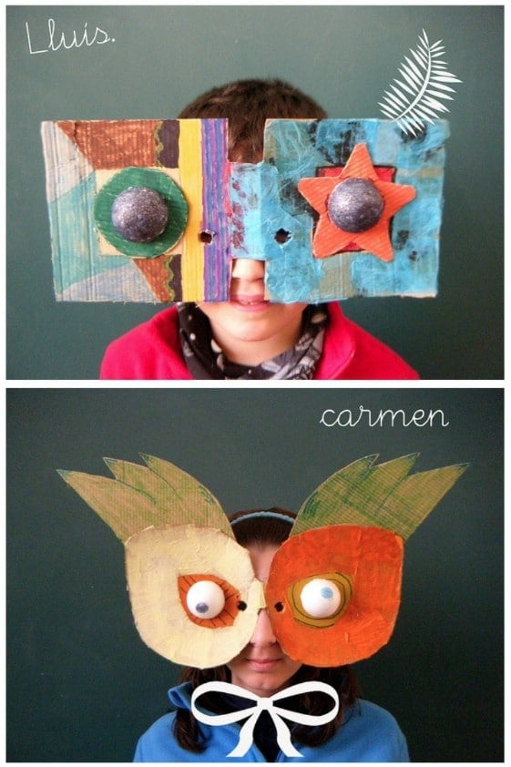 Easy And Festive Carnavale Masks
