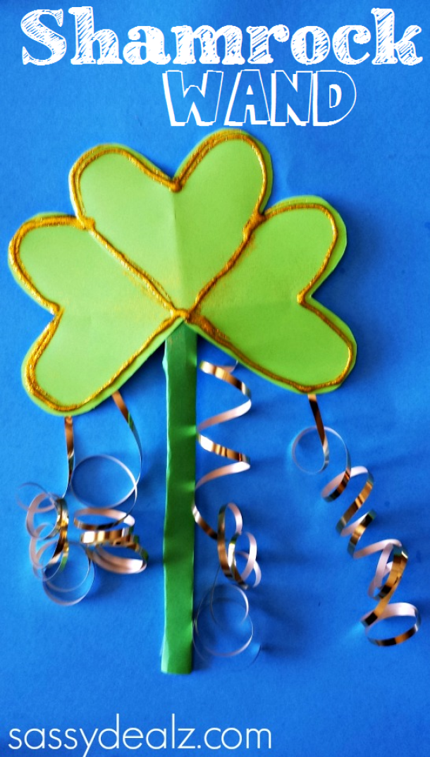 Lucky Shamrock Crafts for Kids to Make this St. Patrick's Day (Part 2) - St. Patrick's Day, DIY St. Patrick's Day Decoration, DIY Decoration Ideas For St. Patrick's Day