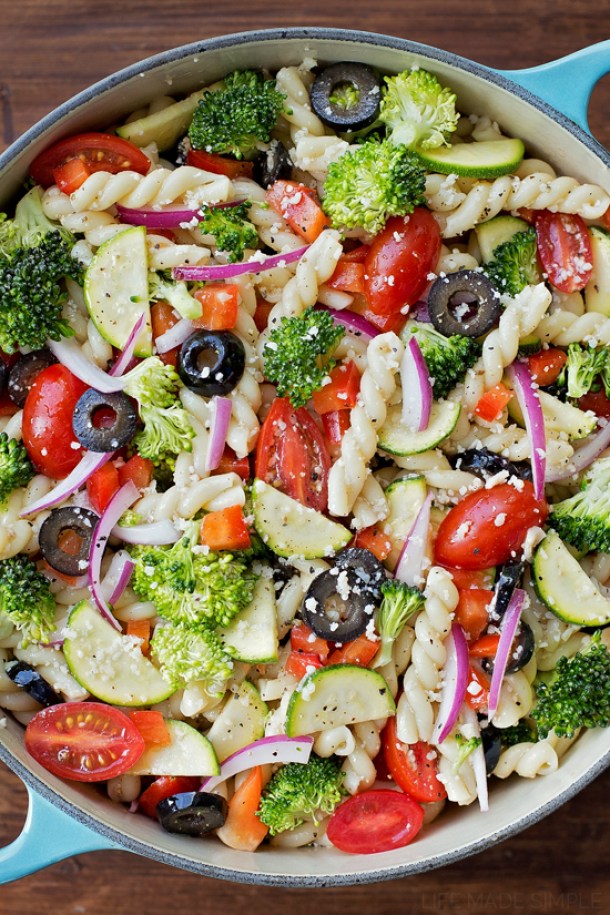 15 Easy Summer Pasta Salad Recipes (Part 1)
