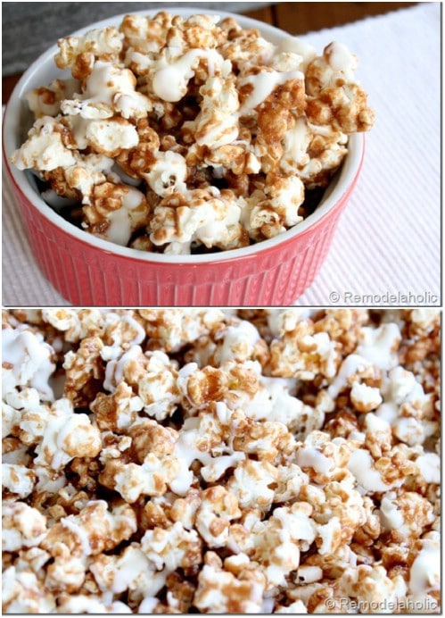 Homemade Gourmet Cinnabon Popcorn