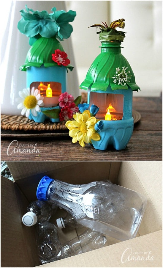 Upcycled Plastic Bottle Fairy Nightlight