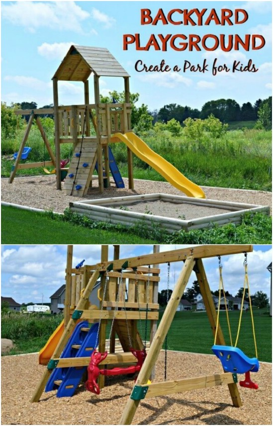 DIY Backyard Playground