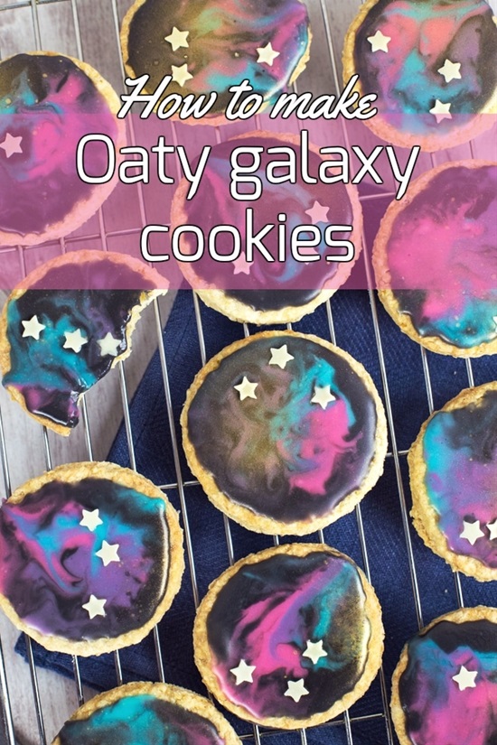 15 Galaxy-Themed Desserts - Galaxy-Themed Desserts, Galaxy Crafts, Galaxy, Desserts