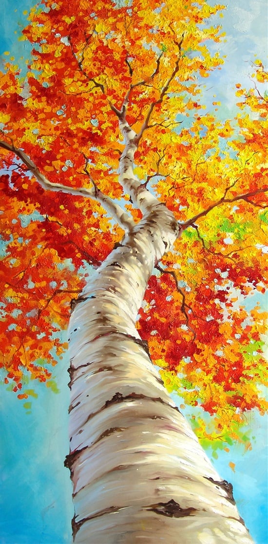 15 Beautiful Nature Paintings - paintings, Nature Paintings, nature