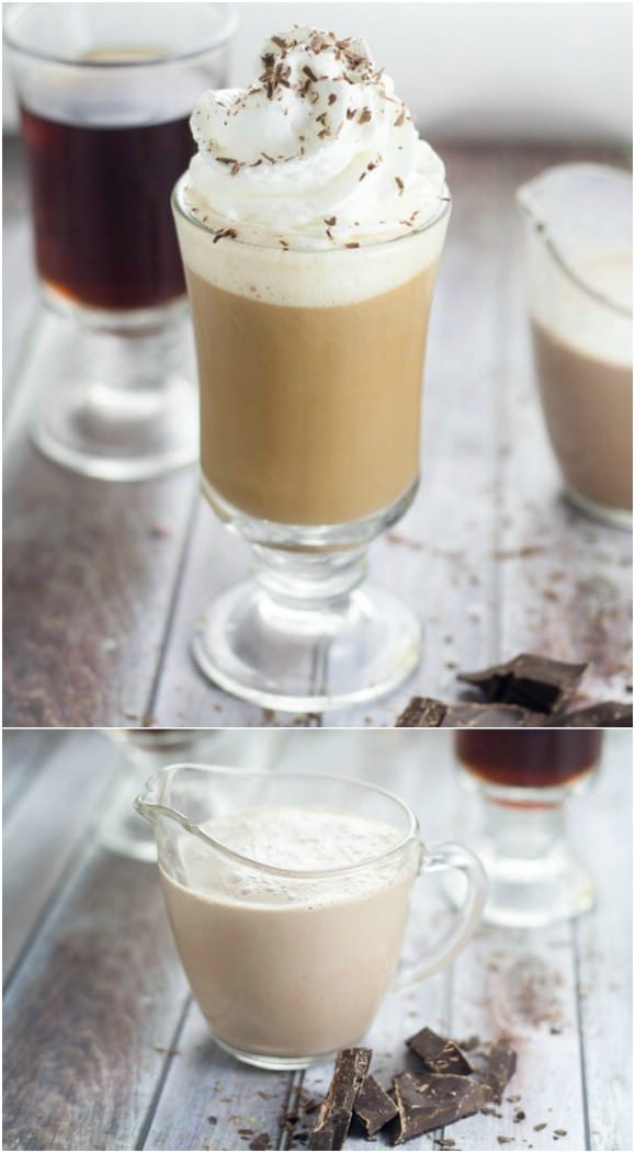 Homemade Chocolate Coffee Creamer
