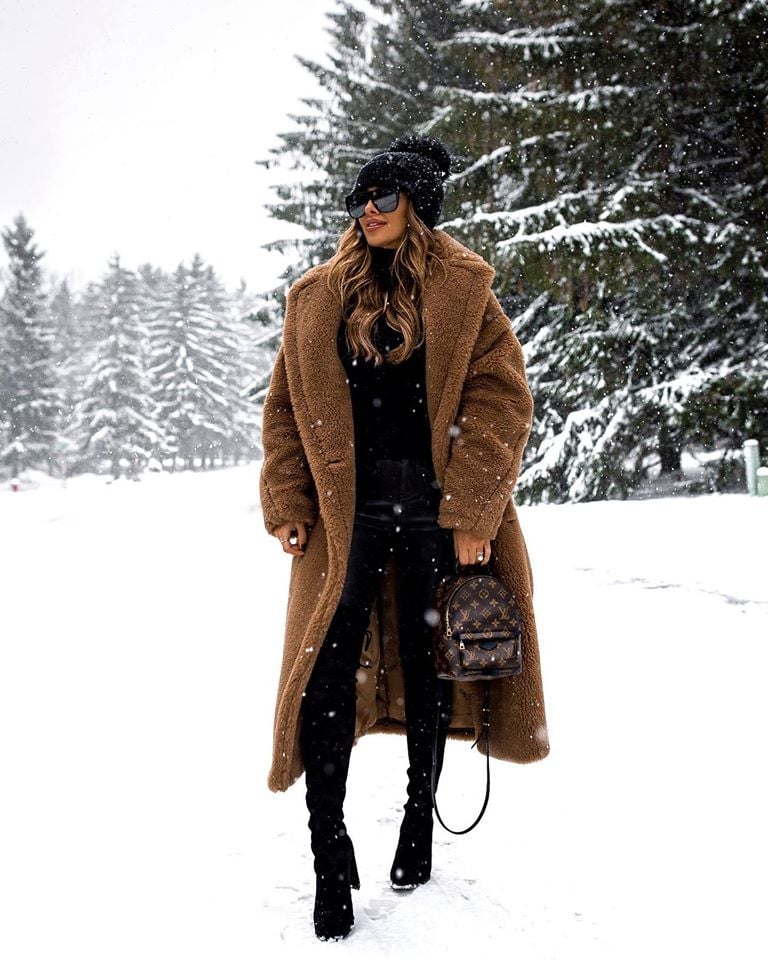 Cute Outfits You Can Actually Wear in the Snow (Part 1)