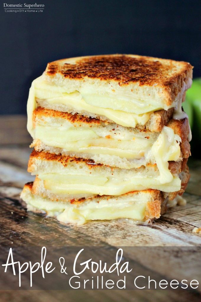 Apple Gouda Grilled Cheese