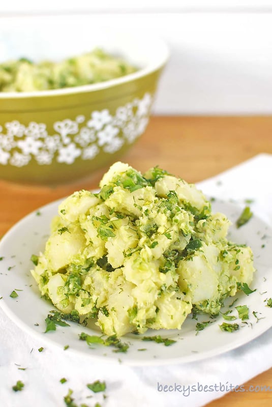 Avocado Potato Salad | 25+ Potato Side Dishes