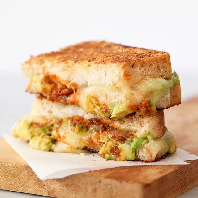 Avocado Grilled Cheese Pesto—Best Sandwich Recipes