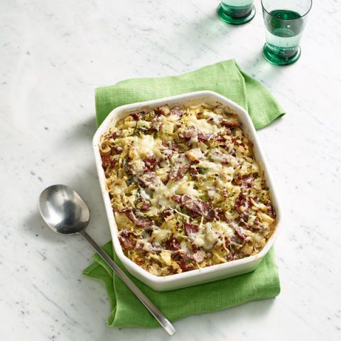 Baked Corned Beef and Cabbage Hash