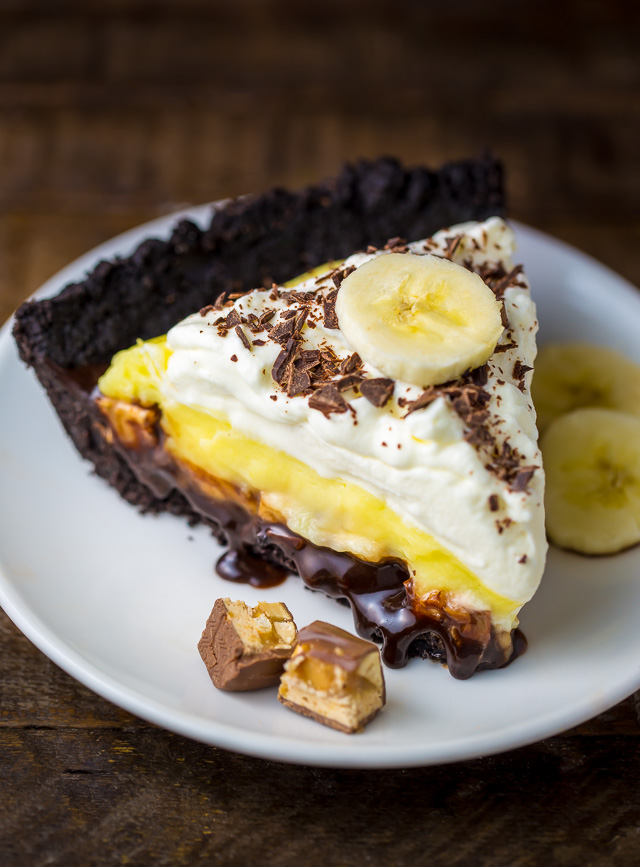 Black-Bottom Banana Cream Pie | 25+ Thanksgiving Pies