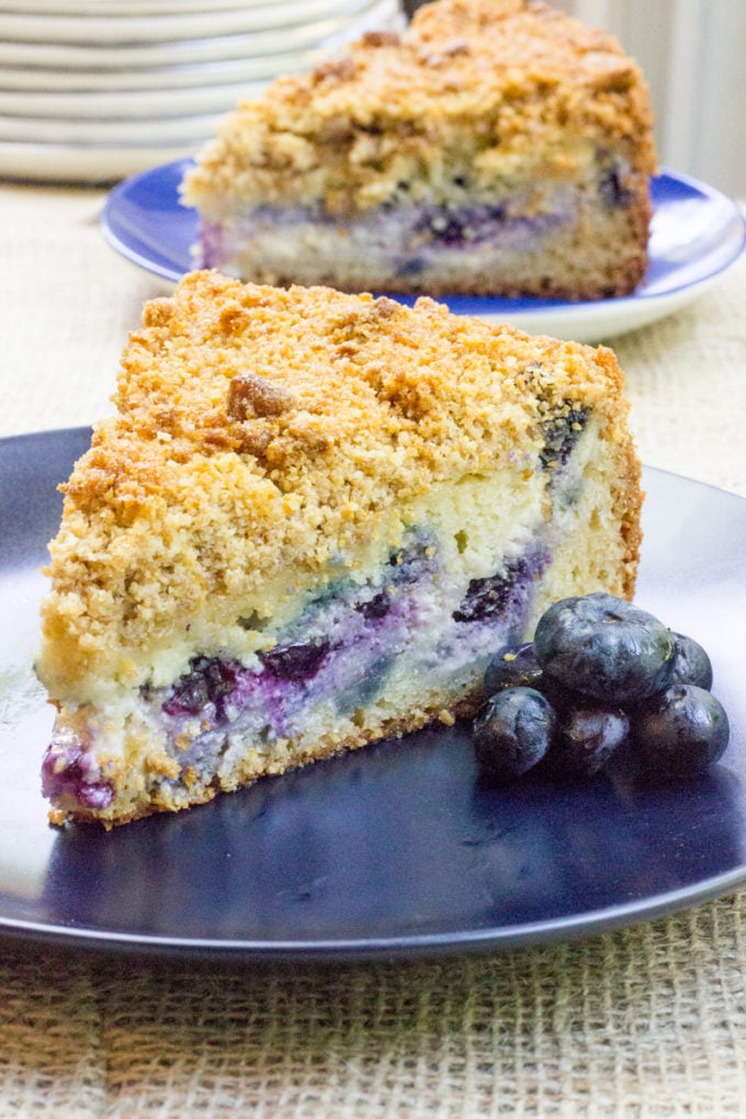 Blueberry Cream Cheese Coffee Cake | 25+ Cream Cheese Recipes