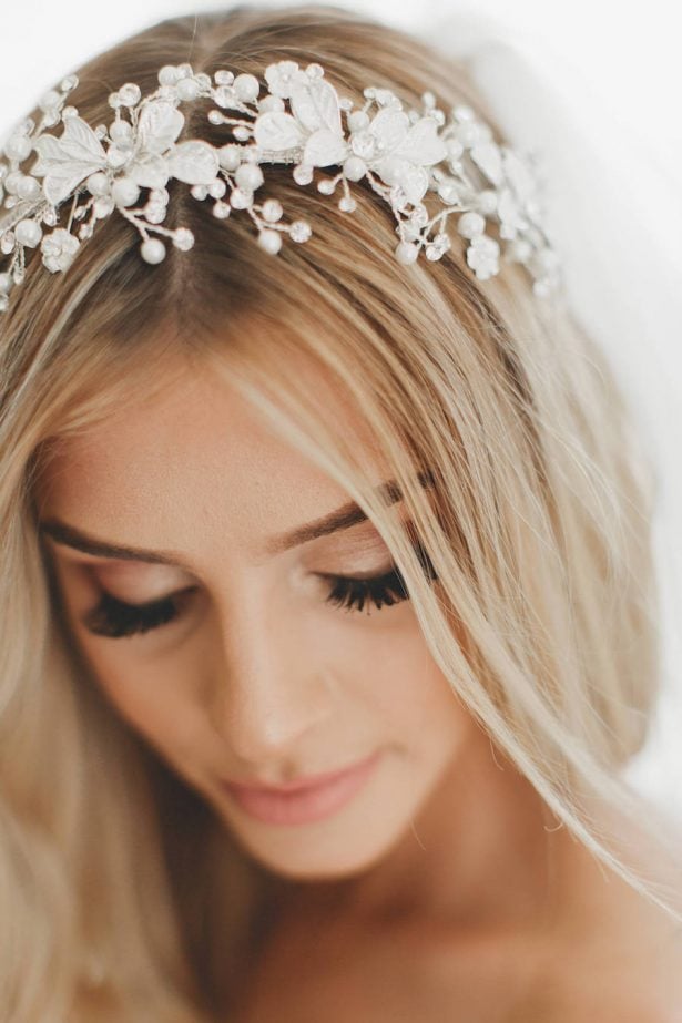 Gorgeous Bridal Headpieces | Wedding Headpiece, Pearl Bridal Crown