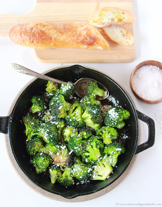 Browned Butter Broccoli with Mizithra Cheese | 25+ Browned Butter Recipes