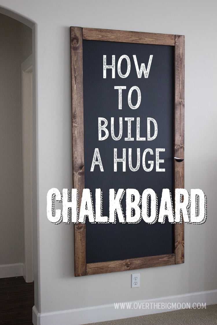 Build a Huge Chalkboard