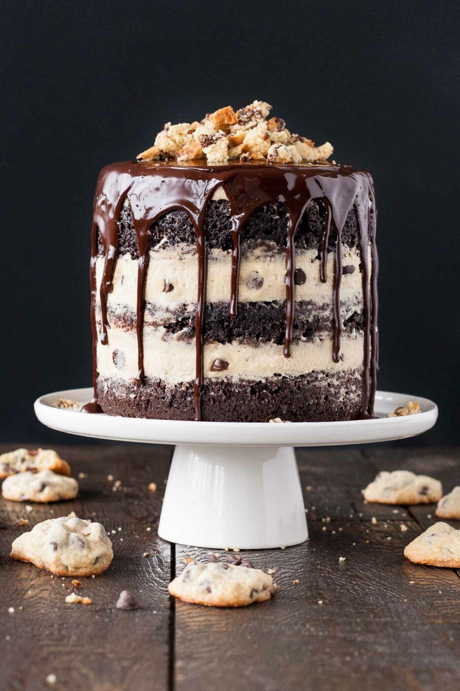 Cookie Dough Chocolate Cake | 25+ cookie dough recipes