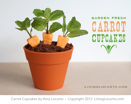 Carrot Cupcakes - Fun Food - Living Locurto