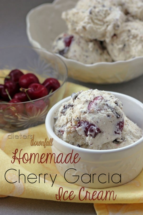 Cherry Garcia Ice Cream | 25+ homemade ice cream recipes
