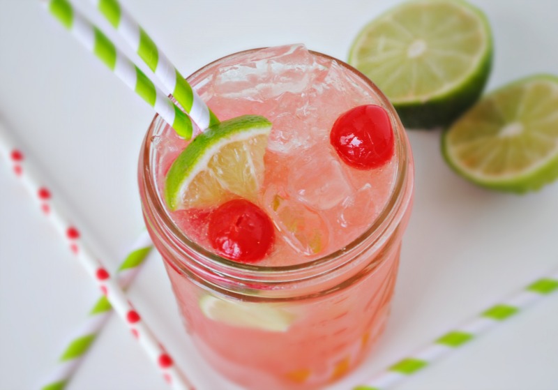 Cherry Limeade | 25+ Non-Alcoholic Summer Drinks
