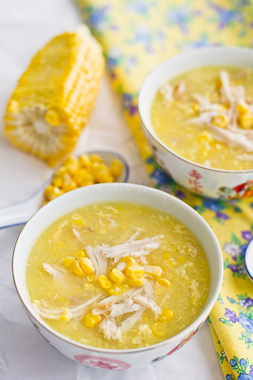 Chicken and Sweetcorn Soup | 25+ fresh corn recipes
