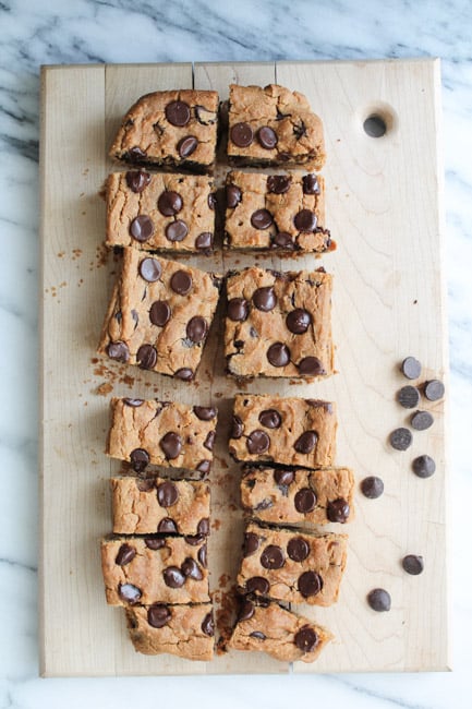 Chickpea Cookie Bars | 25+ Chickpea Recipes
