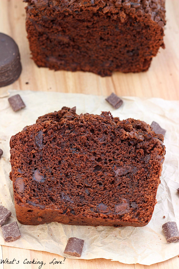 Chocolate Thin Mint Bread | 25+ Girl Scout Cookie Recipes