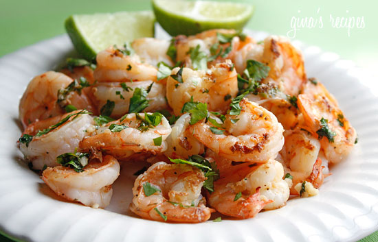 Cilantro Lime Shrimp | 25+ gluten and dairy free recipes