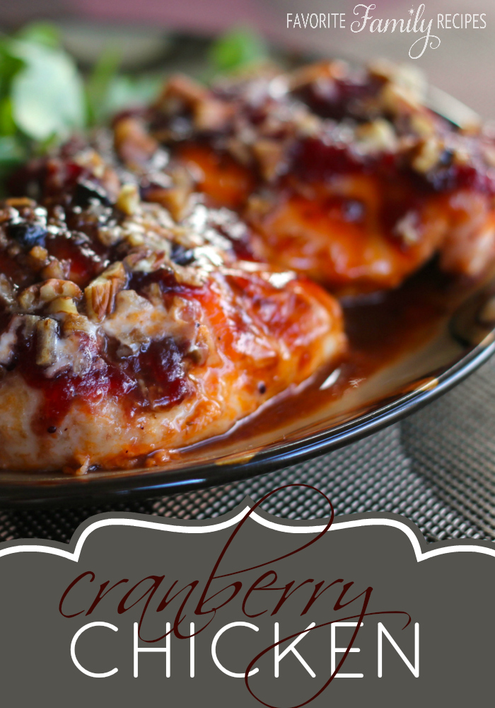Cranberry Chicken-25+ cranberry recipes-NoBiggie.net