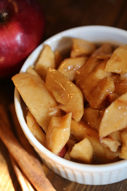 Crockpot Fired Apples | 25+ apple recipes