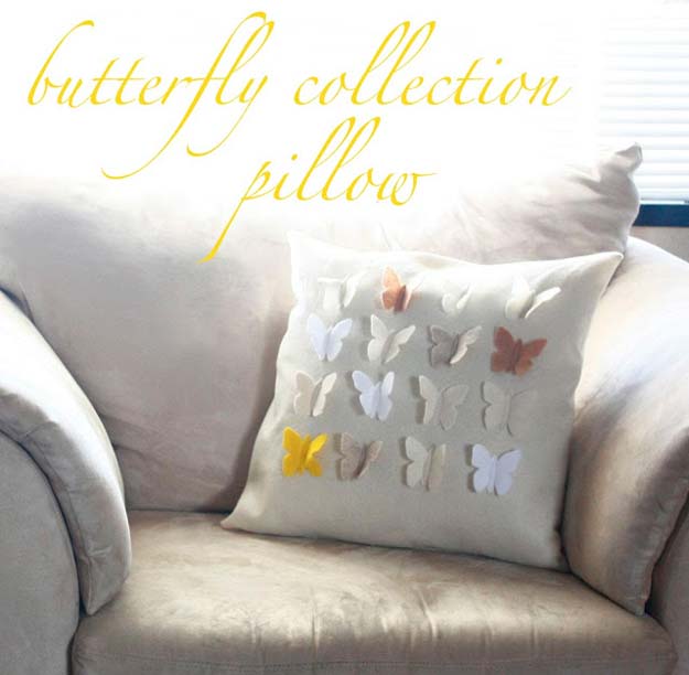 DIY Butterfly Pillow