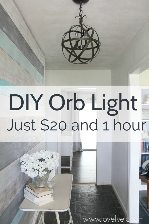 Creative DIY Light Fixtures - DIY Lighting Ideas, diy lighting, DIY Light Fixtures, DIY Light Fixture, diy, Central Lighting