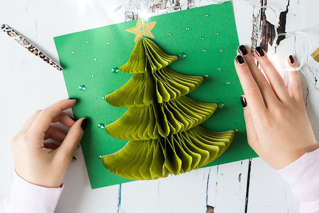 DIY Pop Up Christmas Card | 25+ Handmade Christmas Cards