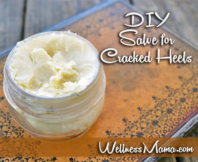 DIY Salve for Cracked Heels | 25+ bath and body recipes
