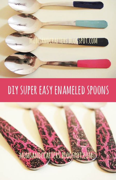 DIY Super Easy Enameled Spoons | 25+ More Handmade Gift Ideas Under $5