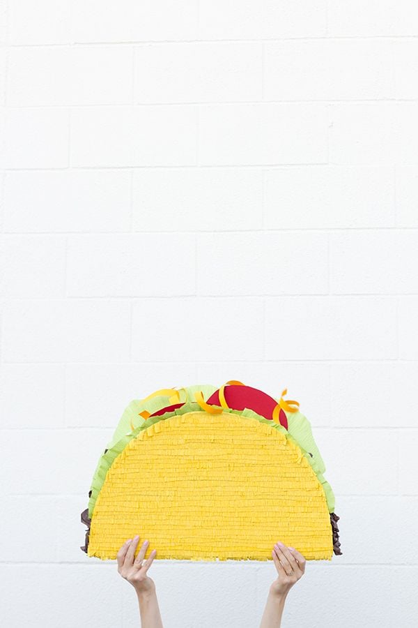 DIY Taco Piñata | 25+ Cinco de Mayo Ideas