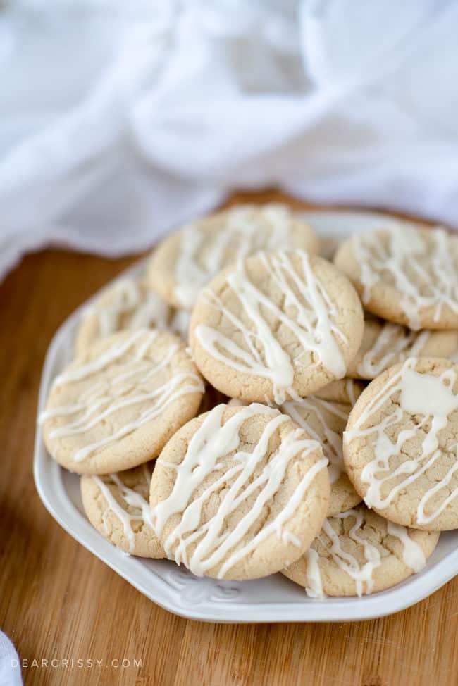 Soft Maple Sugar Cookies - These melt-in-your-mouth maple sugar cookies are perfect for the holidays!