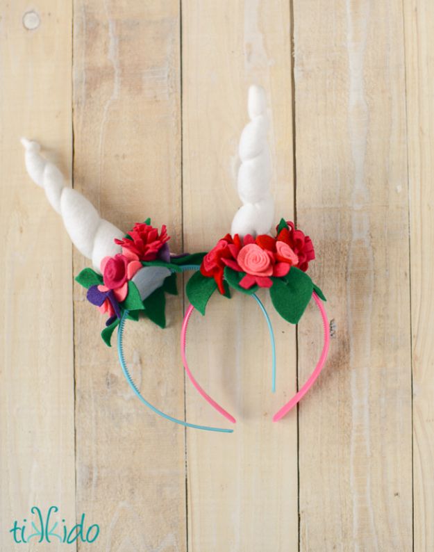DIY Ideas With Unicorns - Easy Felt Unicorn Horn Headband - Cute and Easy DIY Projects for Unicorn Lovers - Wall and Home Decor Projects, Things To Make and Sell on Etsy - Quick Gifts to Make for Friends and Family - Homemade No Sew Projects and Pillows - Fun Jewelry, Desk Decor Cool Clothes and Accessories http://diyprojectsforteens.com/diy-ideas-unicorns