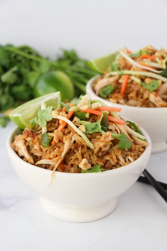 Easy Instant Pot Thai Chicken Rice Bowls | 25+ Savory Instant Pot Recipes