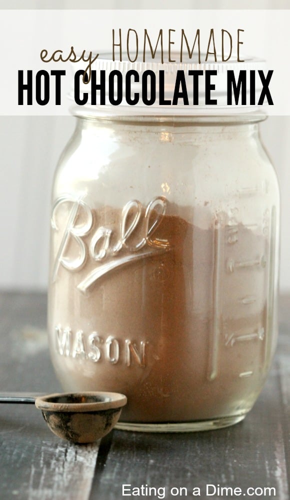 Easy homemade hot chocolate mix