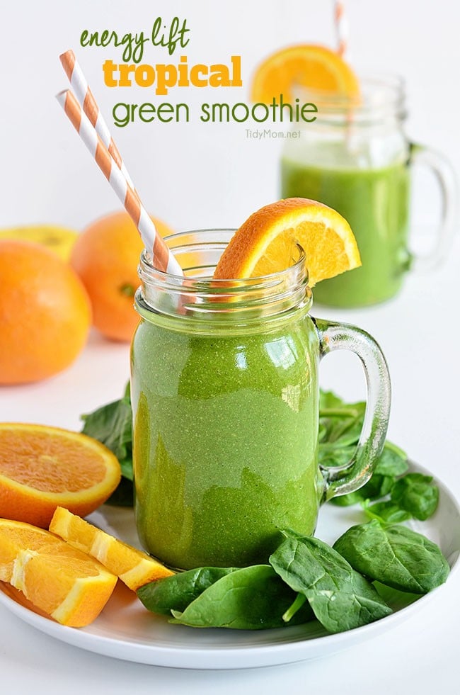 Energy Lift Tropical Green Smoothie