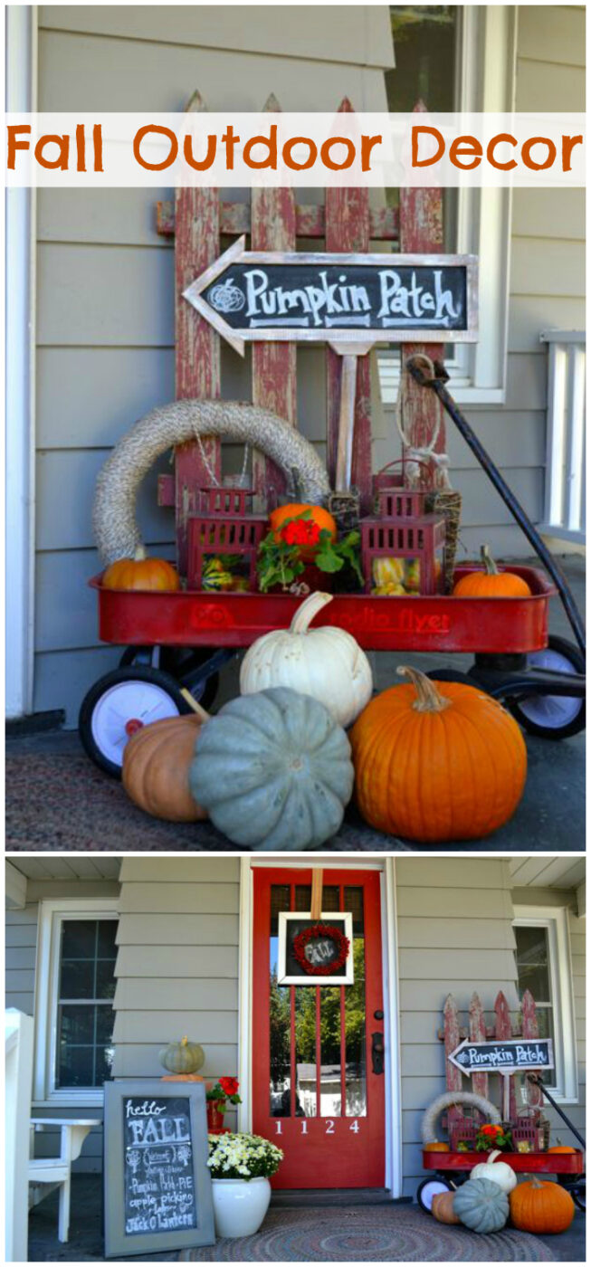 Fall Outdoor Decor 20 Amazing DIY Fall Porch Decor Ideas