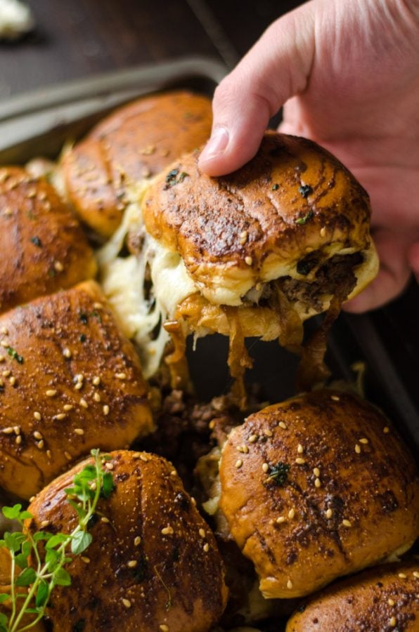 French Onion Beef Sliders | 25+ Recipes for Sliders
