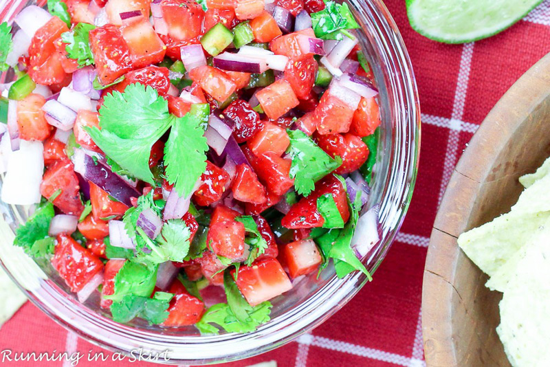 Fresh Strawberry Salsa | 25+ Strawberry Recipes