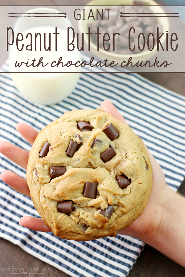 GIANT Peanut Butter Cookie with chocolate chunks | 25+ MORE Peanut butter and Chocolate desserts