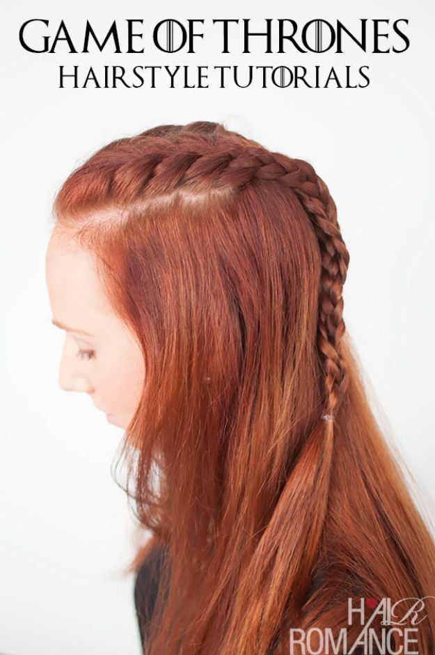 Easy Braids With Tutorials - Game Of Thrones Braid - Cute Braiding Tutorials for Teens, Girls and Women - Easy Step by Step Braid Ideas - Quick Hairstyles for School - Creative Braids for Teenagers - Tutorial and Instructions for Hair Braiding http://diyprojectsforteens.com/easy-braids-tutorials